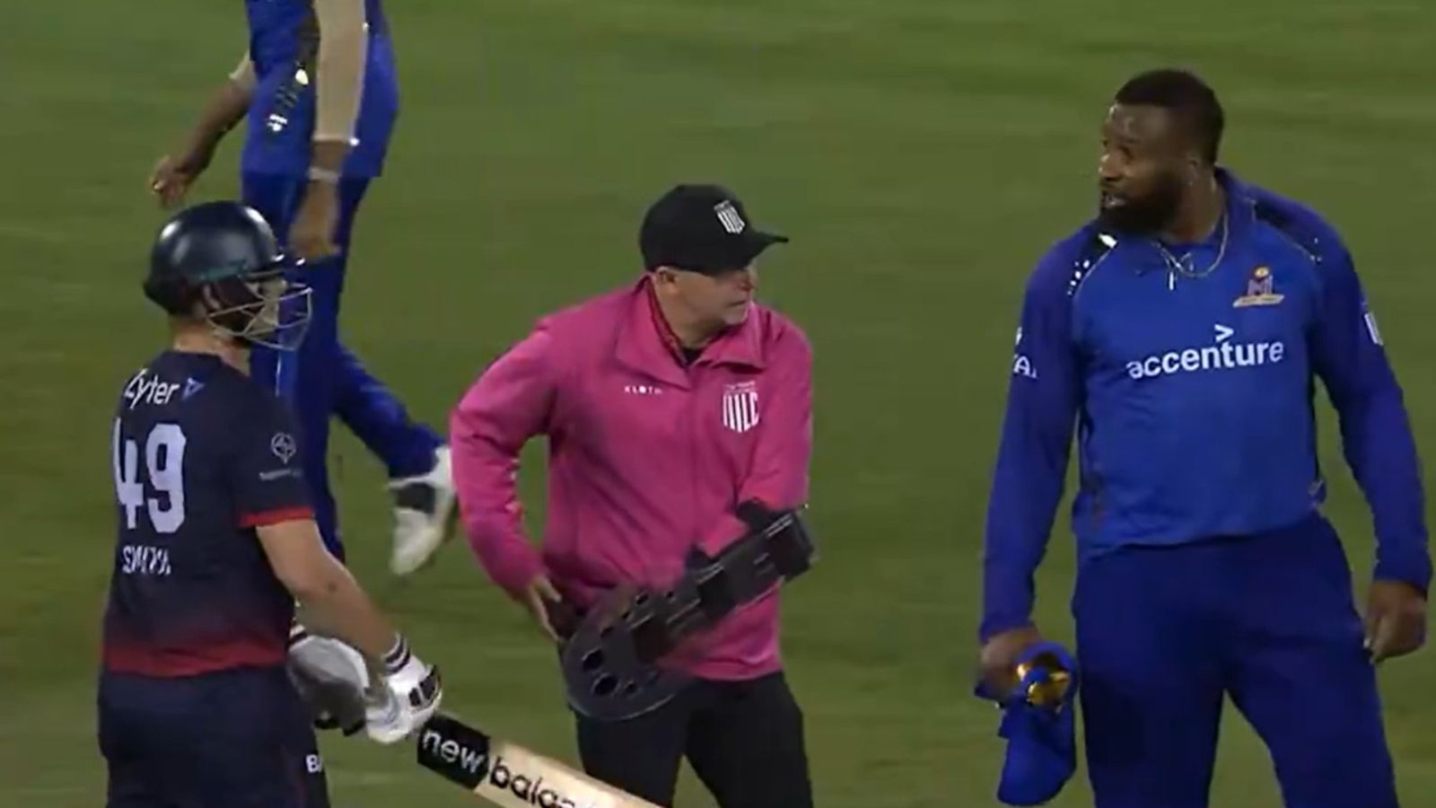 Kieron Pollard involved in heated exchange with Steve Smith in MLC 2026 eliminator; video goes viral Washington Freedom's Steve Smith, and MI New York's Kieron Pollard in a heated conversation with each other during MLC 2026 Eliminator.