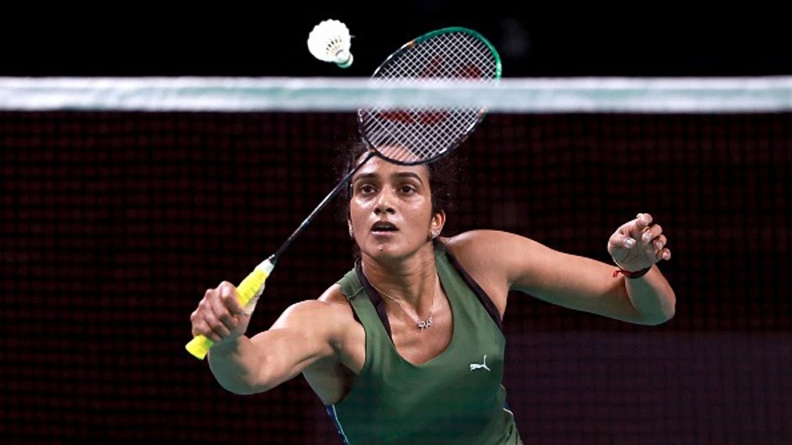 Japan Open: PV Sindhu shocks world no.5 in straight games to storm into quarterfinals India's ace shuttler PV Sindhu in this frame. (Getty)