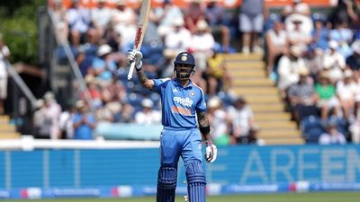 Virat Kohli bests Kumar Sangakkara's historic ODI record with 65-run knock in 2nd ODI vs England India's batting superstar Virat Kohli in this frame. (Getty)