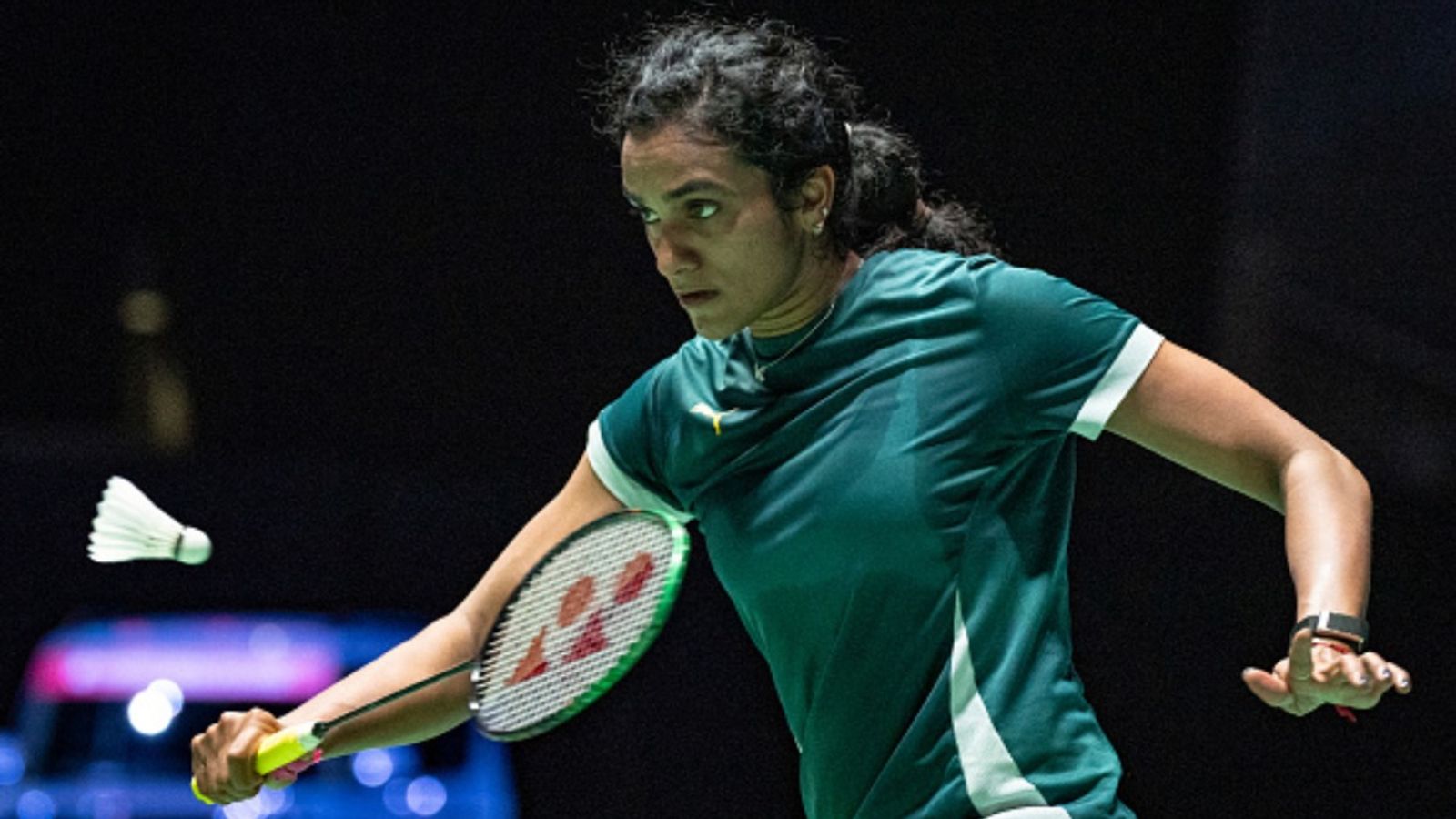 PV Sindhu storms into Japan Open 2026 final after Chen Yufei retires PV Sindhu in this frame. (Getty)