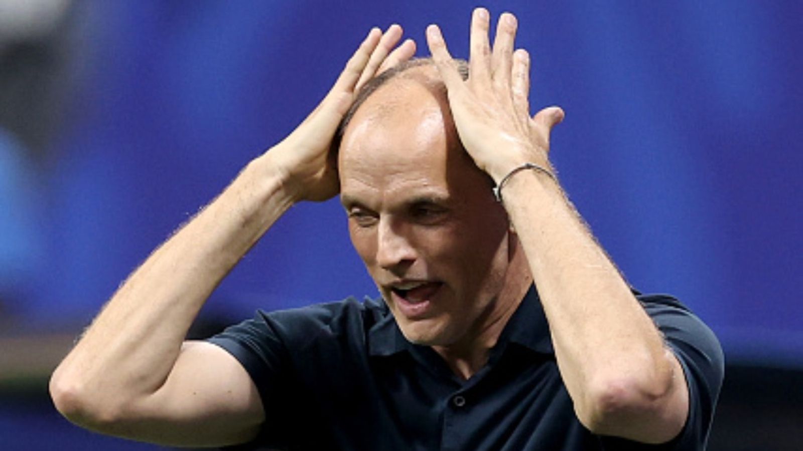 WATCH: US President Donald Trump slams England’s tactics in Argentina semifinal loss Thomas Tuchel in this frame. (Getty)