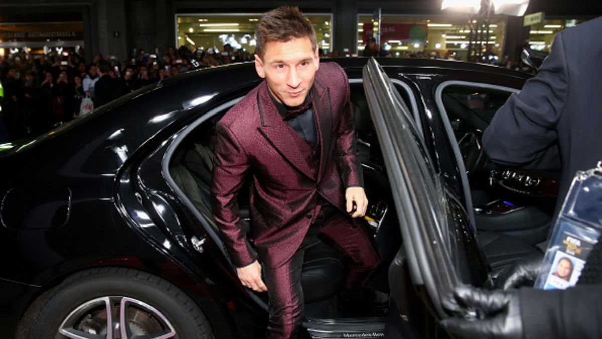 Lionel Messi in the frame (Getty)