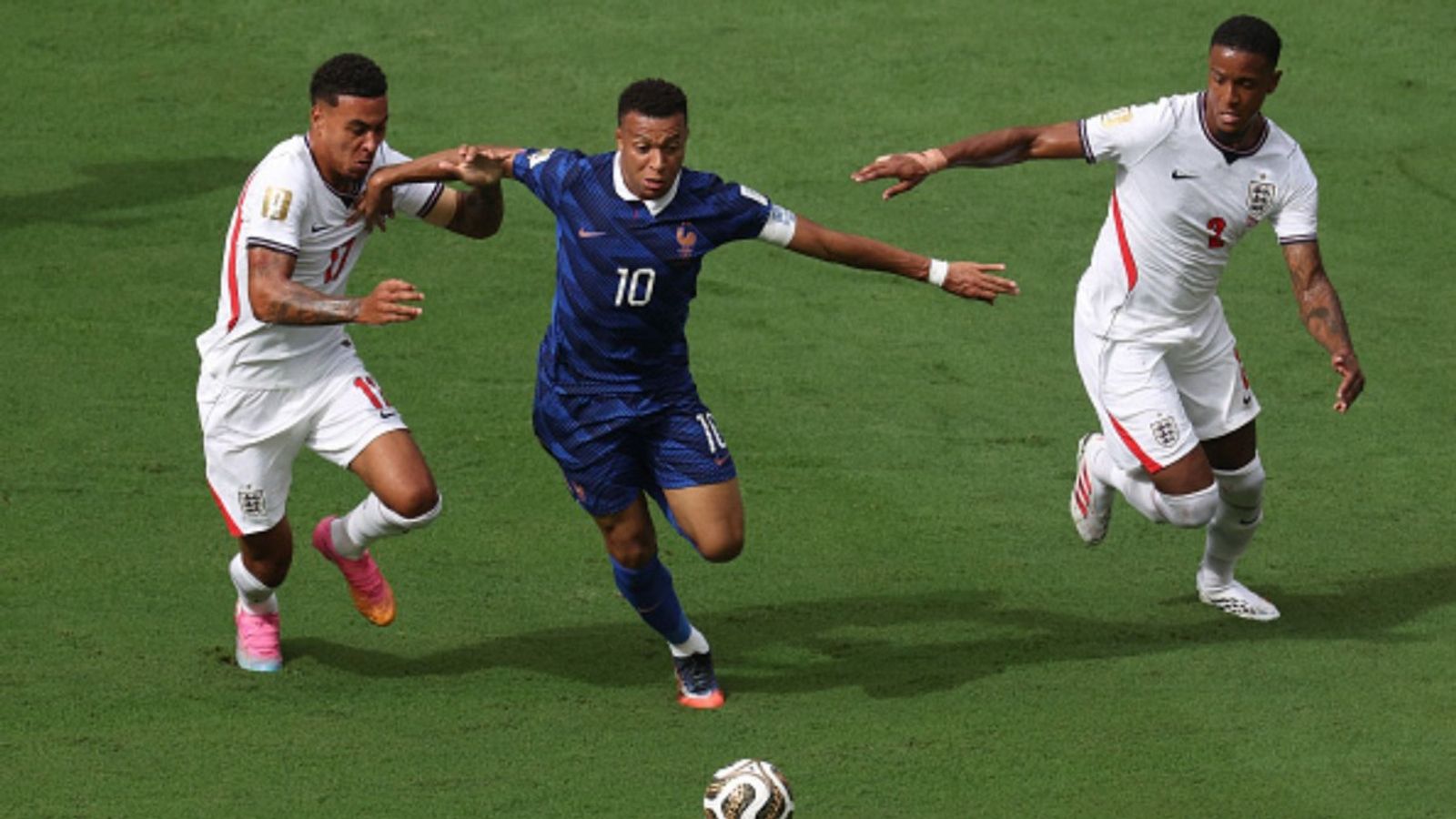 England claims third place in thrilling 2026 World Cup playoff vs France France vs England in the frame (Image via Getty)