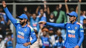 India's Rohit Sharma (L) and his captain Shubman Gill in this frame. (Getty) India's Rohit Sharma (L) and his captain Shubman Gill in this frame. (Getty)