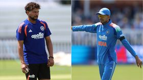 Kuldeep Yadav, Shubman Gill Kuldeep Yadav, Shubman Gill