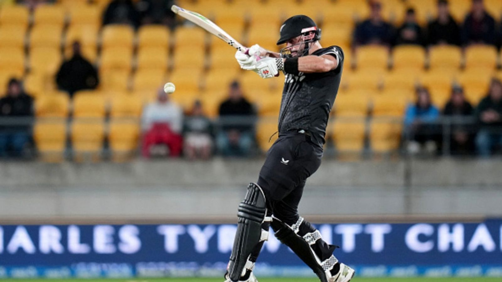 Huge blow to New Zealand, star player ruled out of 5th ODI vs West Indies New Zealand's Daryl Mitchell plays a shot during the third ODI of the series against England at Sky Stadium in Wellington on November 1, 2025.
