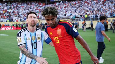 'He told me to...': Lamine Yamal reveals emotional Lionel Messi conversation after Spain's historic World Cup win Lionel Messi and Lamine Yamal in this frame. (Getty)