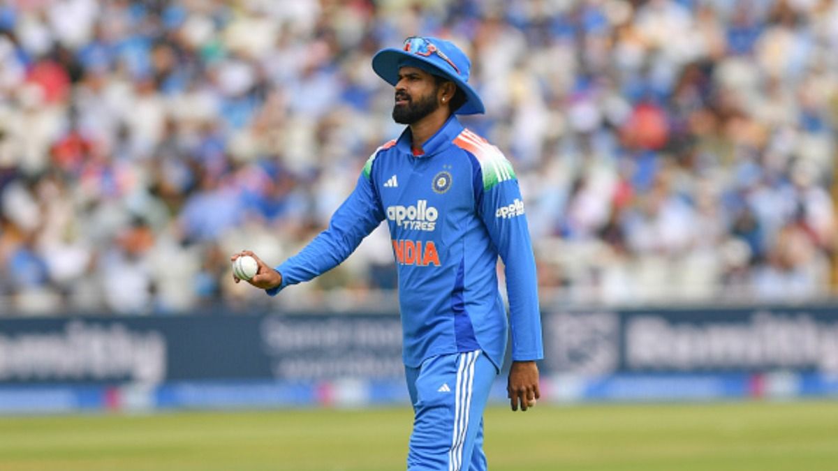 Shreyas Iyer in this frame. (Getty)