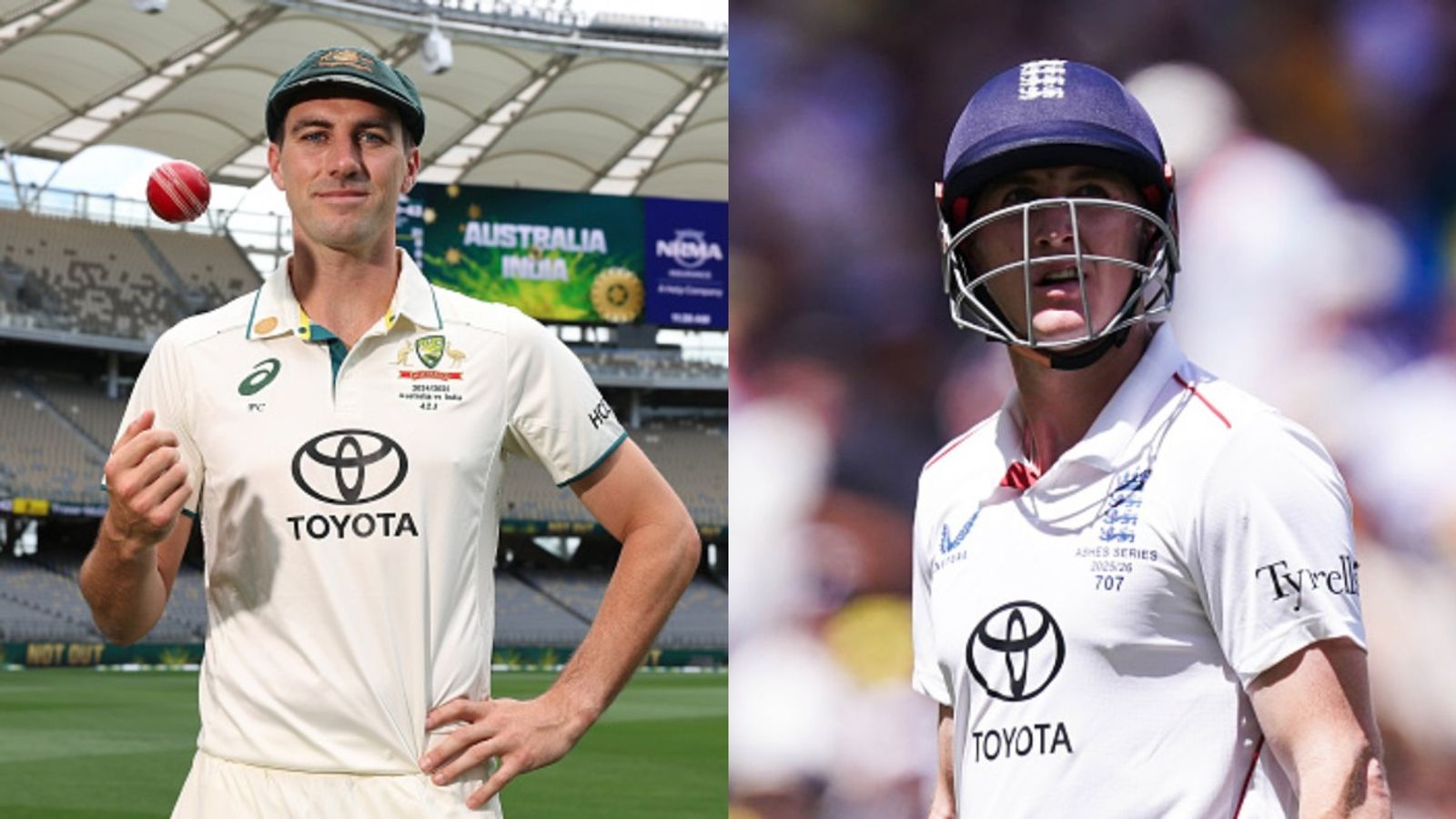 Australia and England to play a Test in India, surprising reason behind proposal is a sad one Pat Cummins and Harry Brook in the frame (Getty)