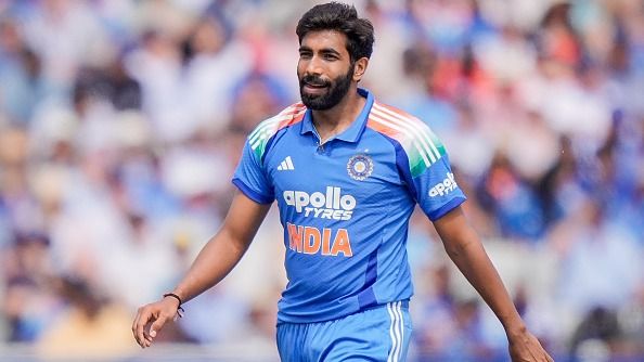 India's pace maestro Jasprit Bumrah in this frame. (Getty)