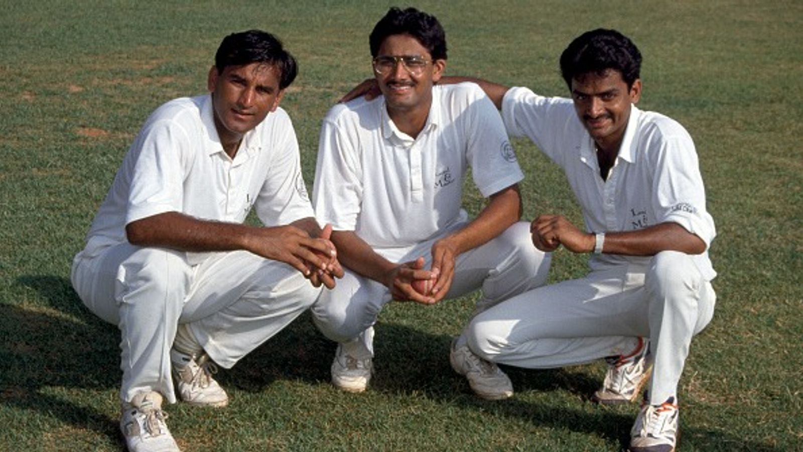 Legal trouble for former India cricketer, booked over transport contract fraud case File Photo: Former Indian spin bowlers (left-right) Rajesh Chauhan, Anil Kumble, and Venkatapathy Raju in this frame. (Getty)