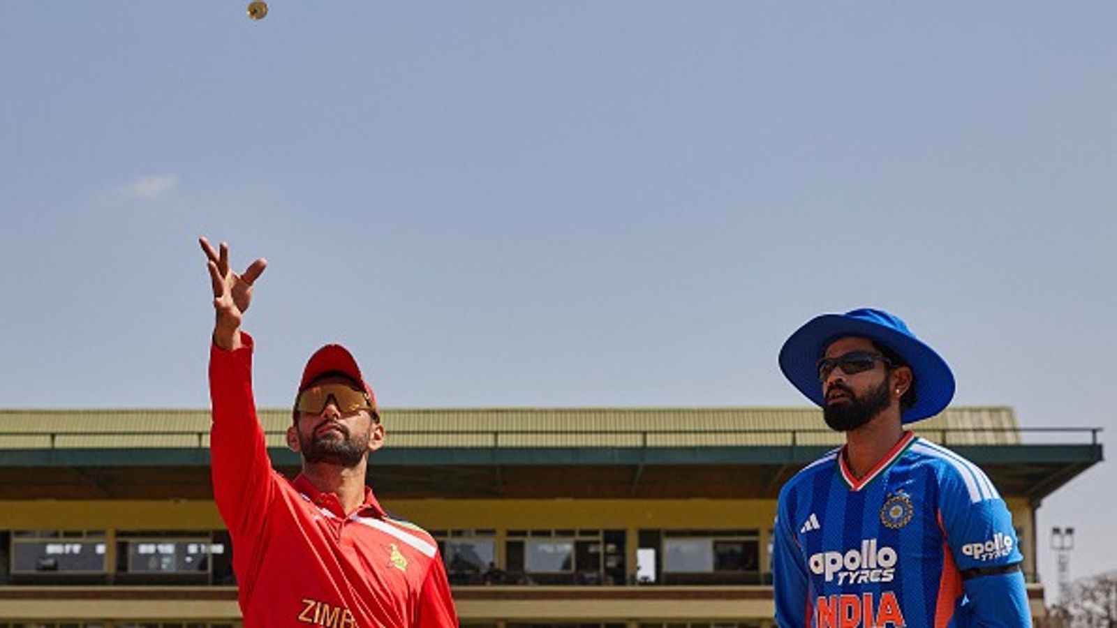 IND vs ZIM: India opt to bat against Zimbabwe in 3rd T20I with two big changes, know playing XIs Zimbabwe's Sikandar Raza (L) and India's Shreyas Iyer in this frame. (Getty)