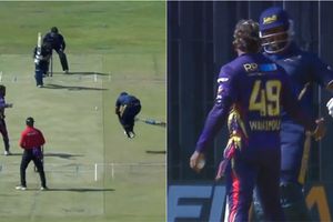 Hasaranga runs out batter who got hit on stomach, then forfeits appeal to show sportsmanship; watch video SportsTak