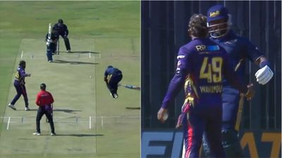 Hasaranga runs out batter who got hit on stomach, then forfeits appeal to show sportsmanship; watch video Wanindu Hasaranga, Avishka Fernando