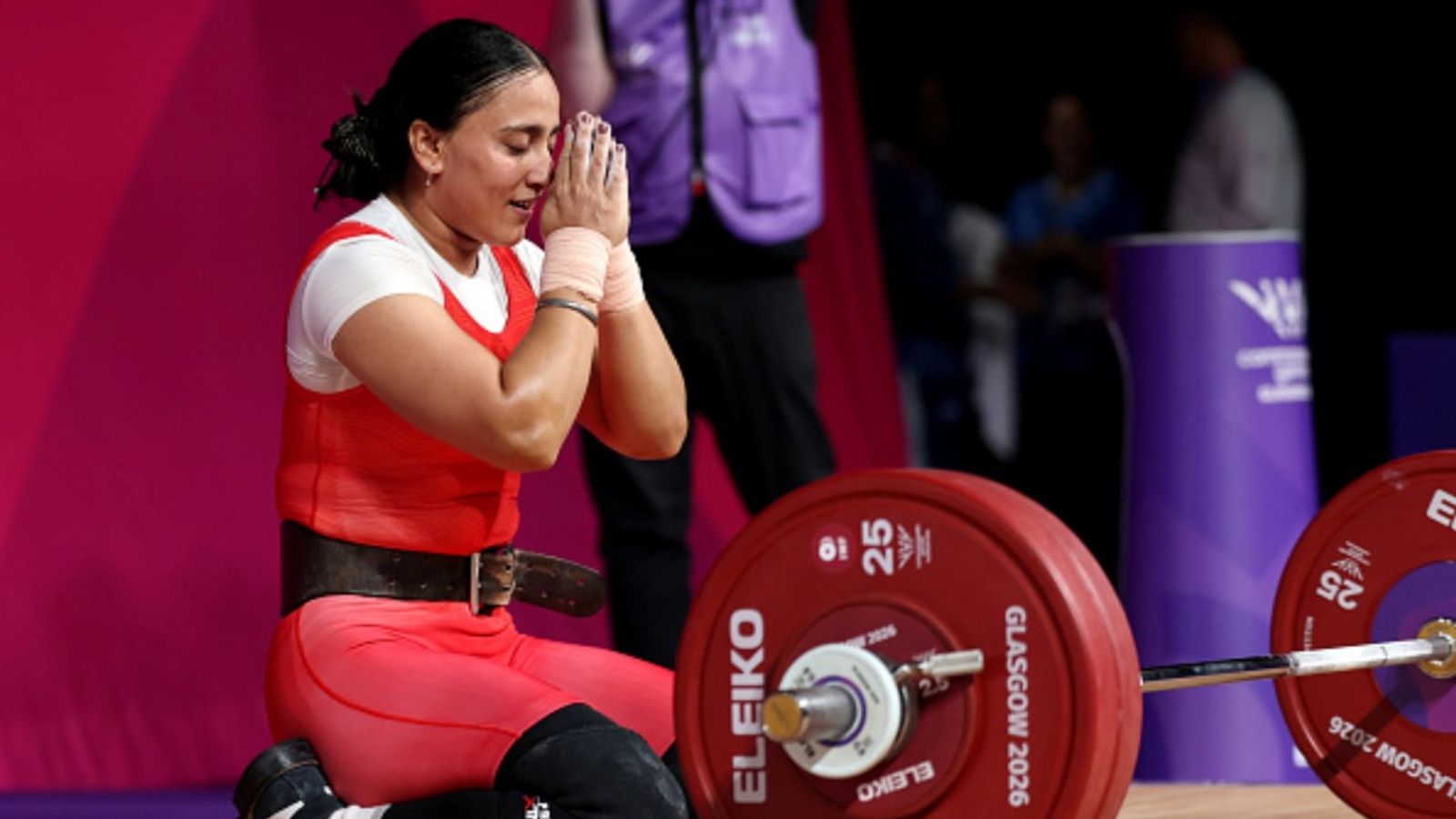 Harjinder Kaur wins silver with 227kg lift, becomes 4th India woman weightlifter to bag medal at CWG 2026 Harjinder Kaur of Team India reacts as she competes during the Women's 69kg Weightlifting on day five of the Glasgow 2026 Commonwealth Games at SEC Armadillo on July 28, 2026.