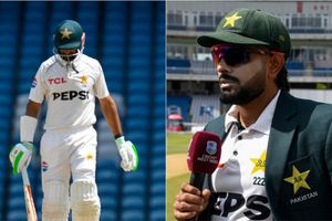 Babar Azam uses Shan Masood's fractured finger as excuse for collapse and 90-run loss to West Indies in 1st Test SportsTak