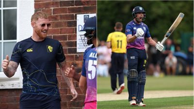 Stokes bowled for golden duck but Durham recovers from 97/6 to chase down 327 as Rhodes scores unbeaten 148 Ben Stokes, Will Rhodes