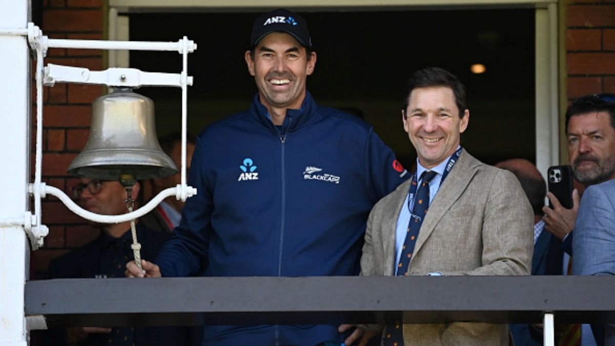 Stephen Fleming at Lord's
