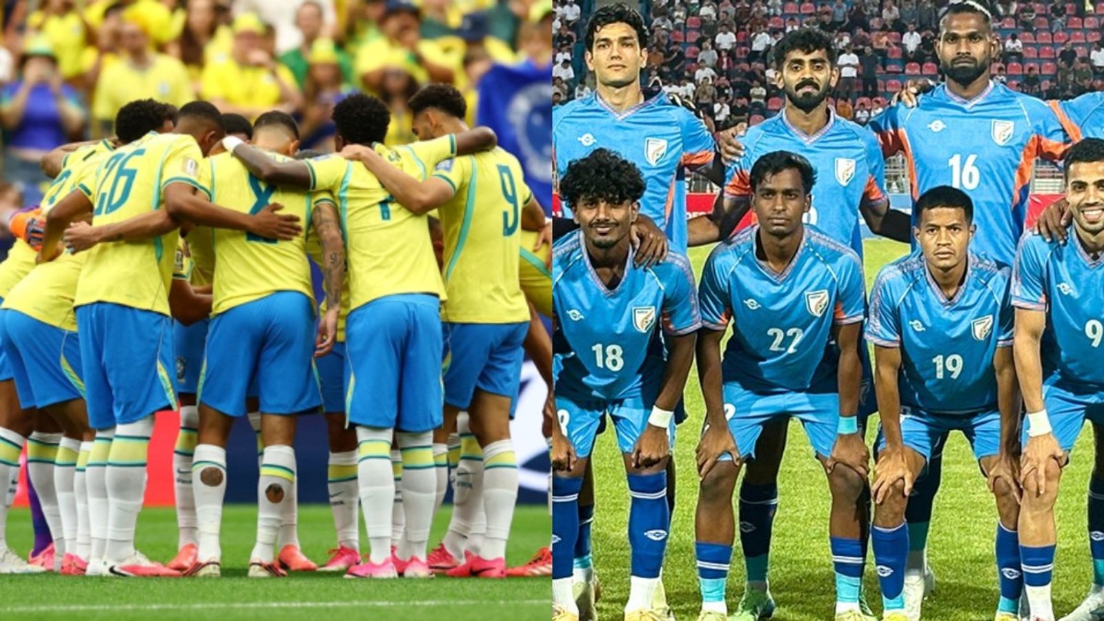 History created as India to lock horns with Brazil in international friendly, Know all details here History created as India to lock horns with Brazil in international friendly. (Screenshot)