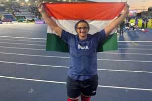 PhD aspirant, mother of 3-year-old, Seema Kaliramna wins bronze in discus throw at CWG, dedicates medal to husband SportsTak