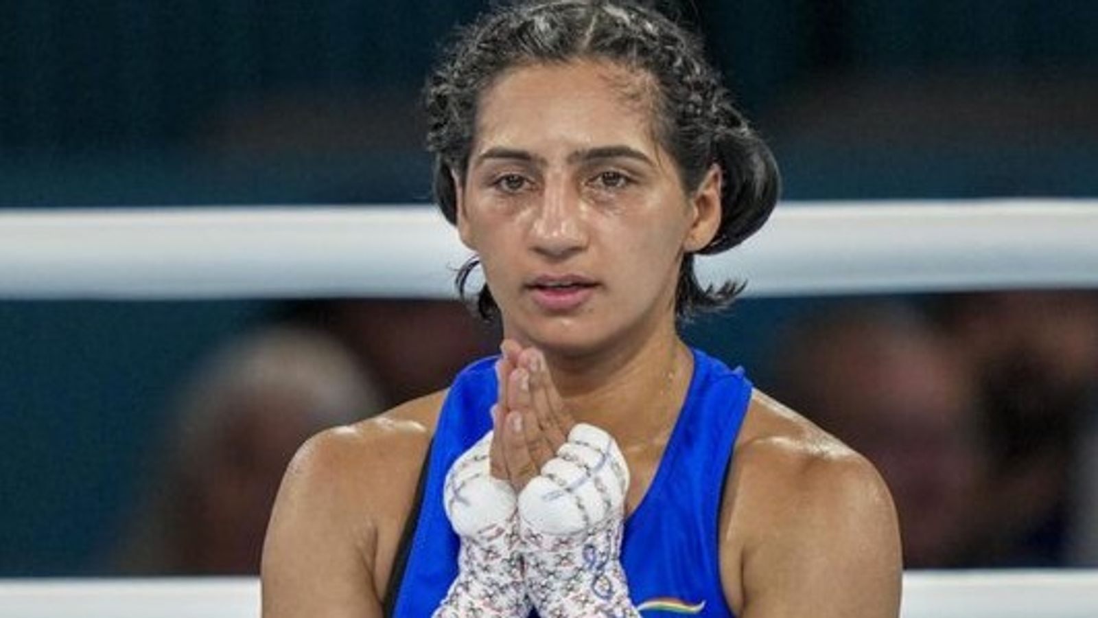 CWG 2026: Preeti Pawar bags first boxing gold for India after battering Canada's Delgado in 54kg final India's star boxer Preeti Pawar in this frame. (Screenshot)