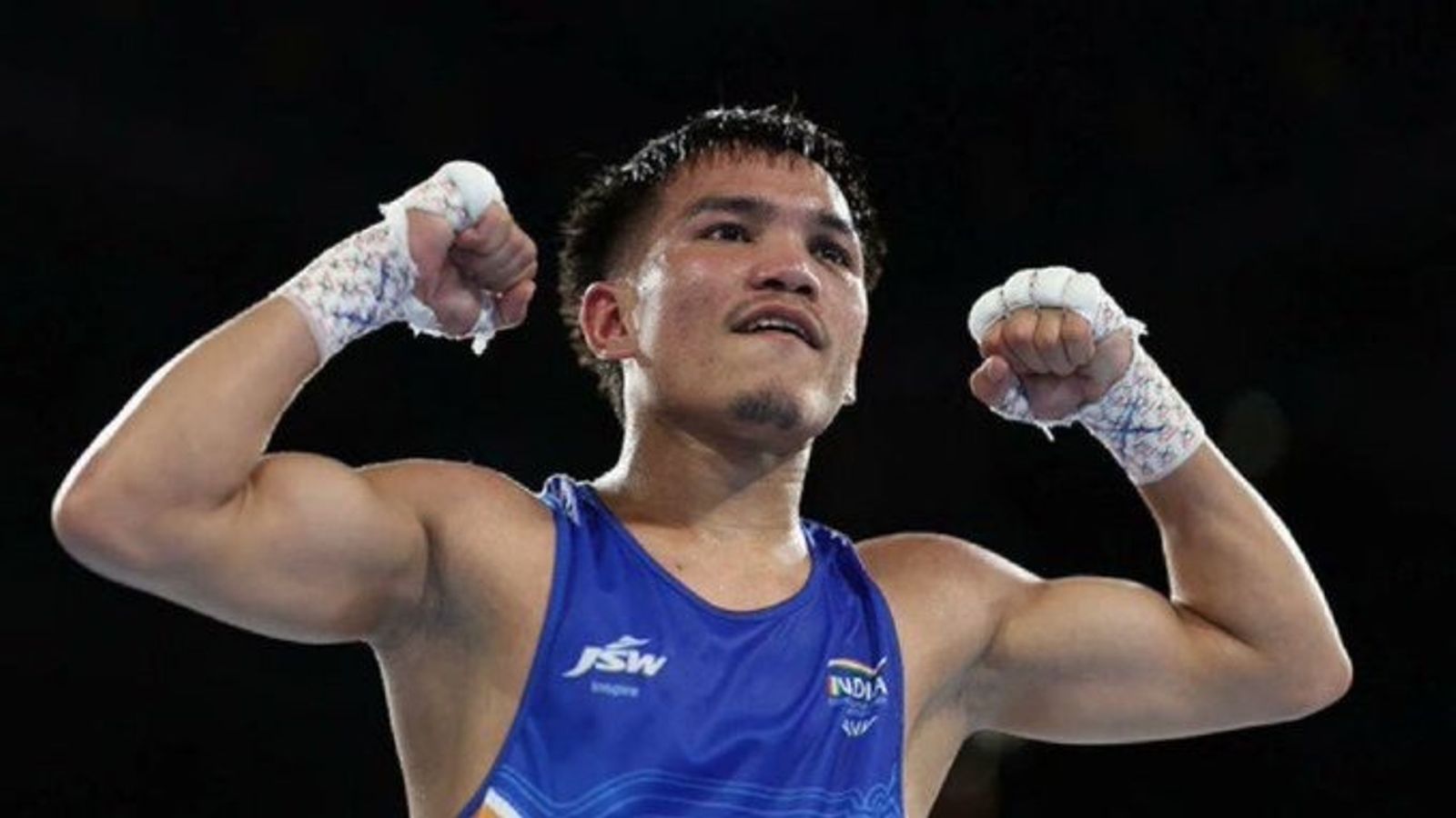 CWG 2026: Jadumani Singh brings silver glory to India to take country's boxing medal tally to three India's star boxer Jadumani Singh in this frame. (Screenshot)