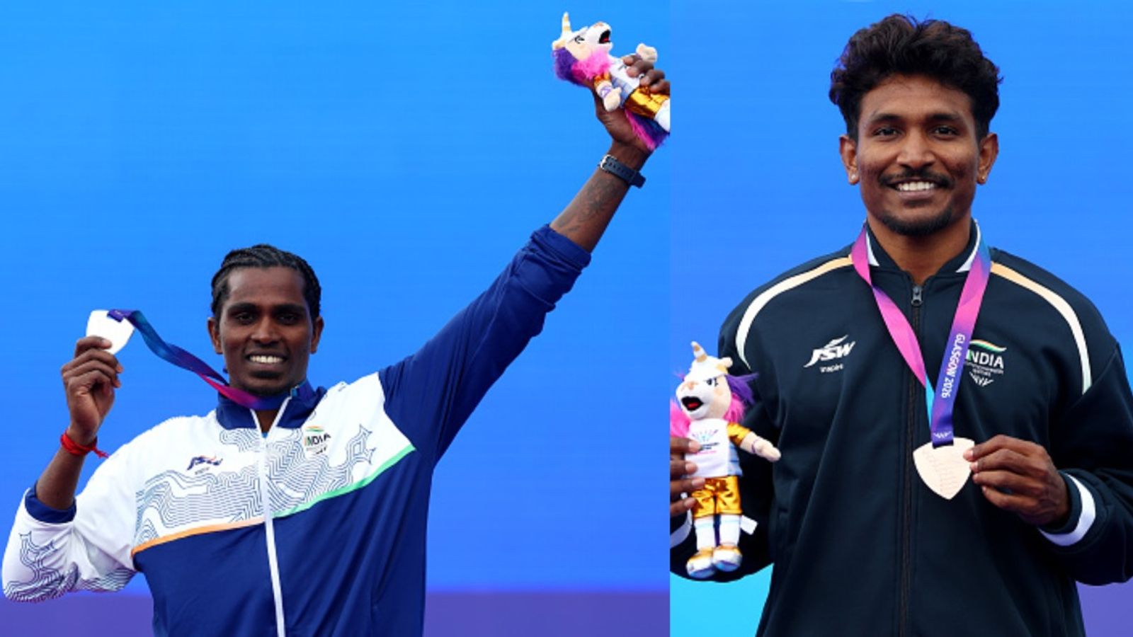 CWG 2026: Medals keep piling up for India as Praveen Chithravel and Selva Prabhu Thirumaran claim triple jump podium spots Praveen Chithravel and Selva Prabhu Thirumaran in the frame (Getty)