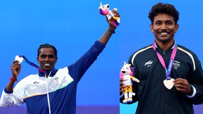 CWG 2026: Medals keep piling up for India as Praveen Chithravel and Selva Prabhu Thirumaran claim triple jump podium spots CWG 2026: Medals keep piling up for India as Praveen Chithravel and Selva Prabhu Thirumaran claim triple jump podium spots