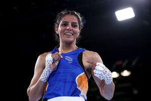 CWG 2026: Sakshi Chaudhary punches India's 3rd gold in boxing after rocking Ruby White in 51kg in final SportsTak
