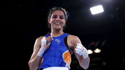 CWG 2026: Sakshi Chaudhary punches India's 3rd gold in boxing after rocking Ruby White in 51kg in final India's star boxer Sakshi Chaudhary in this frame. (X)