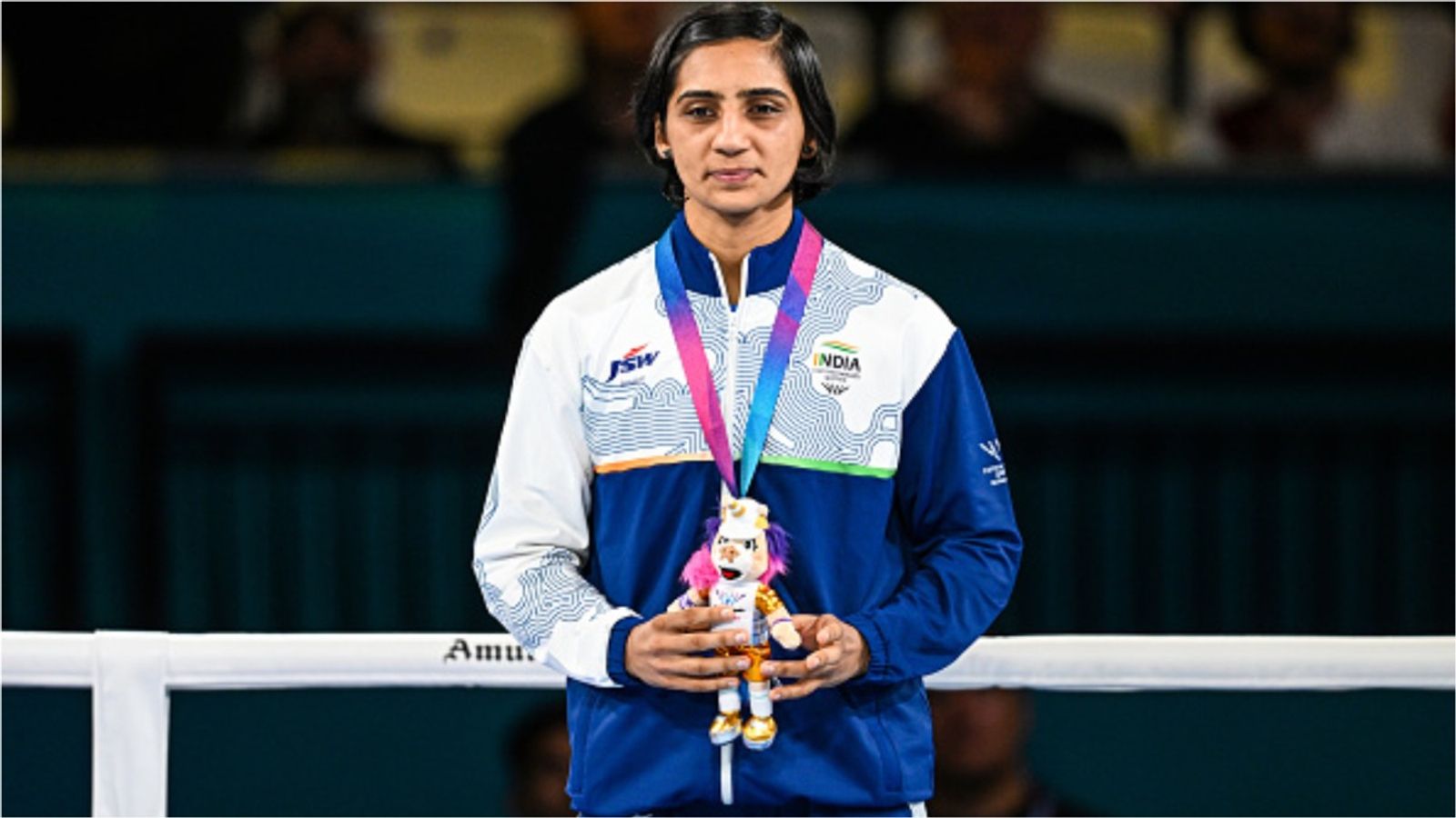 CWG 2026 Medal Table: India rises to fourth with 16-medal blitz Preeti Pawar in this frame. (Getty)