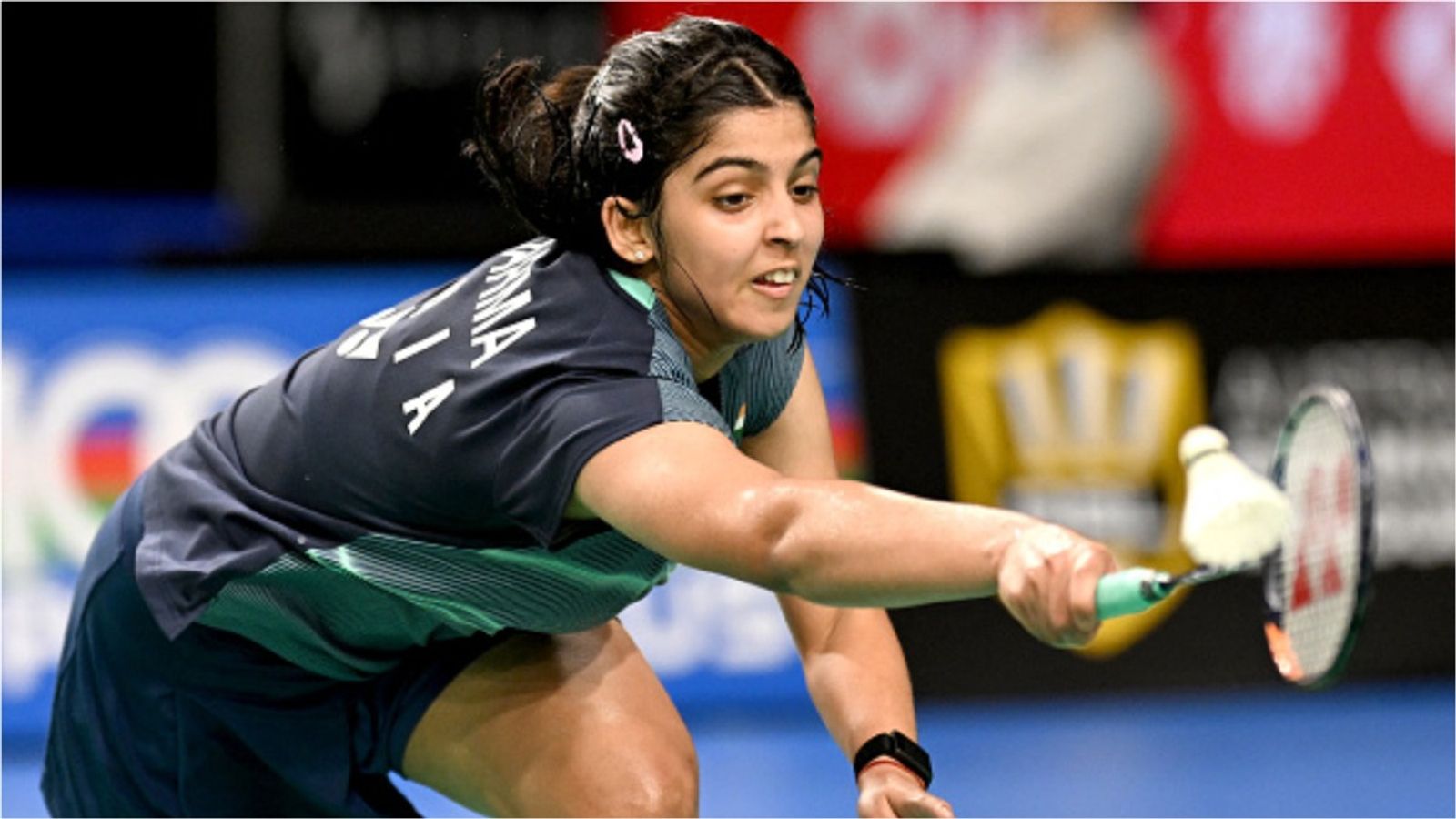 Tanvi Sharma beats Vietnam's Nguyen Thuy Linh to lift maiden Taipei Open crown Tanvi Sharma in this frame. (Getty)