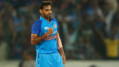 'If I get another opportunity...': Bhuvneshwar Kumar makes honest admission on India comeback chatter India's veteran pacer Bhuvneshwar Kumar in this frame. (Getty)
