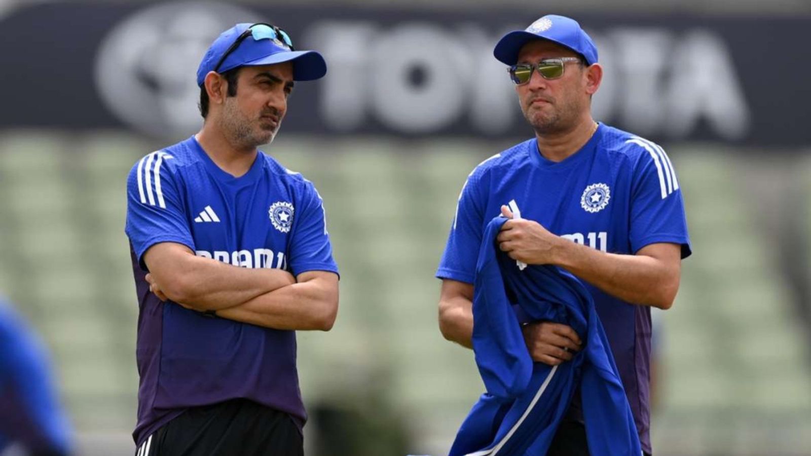 BCCI set for support staff review after Team India's injury setbacks Gautam Gambhir and Ajit Agarkar in this frame. (Getty)