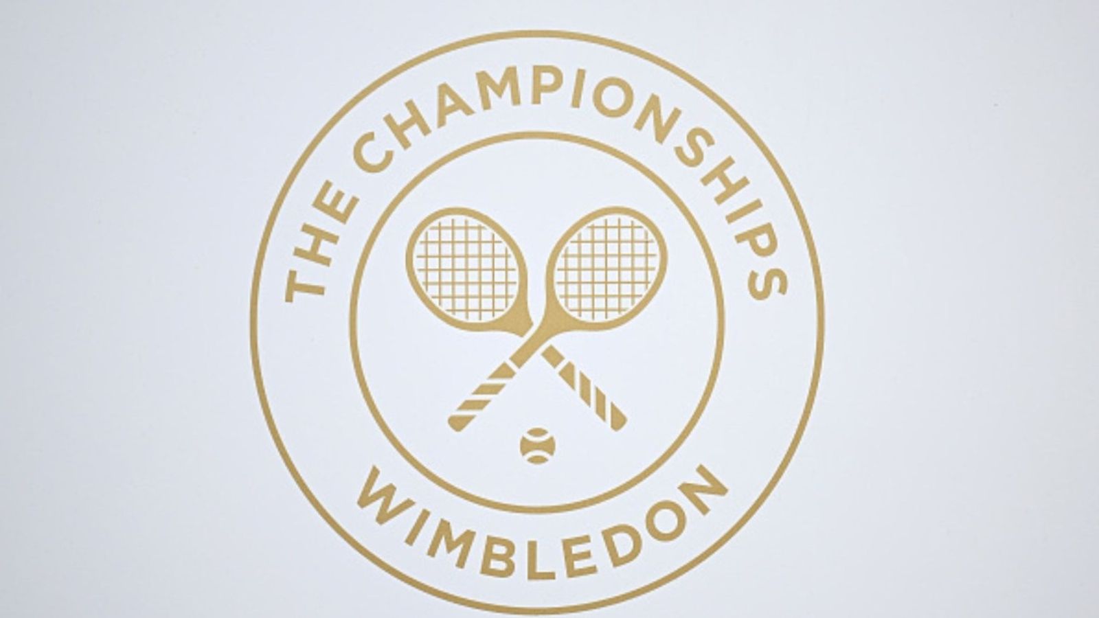 Grand Slam champion announces shocking tennis return: ‘My career is not ending’ Wimbledon Championship logo in the frame (Image via Getty)