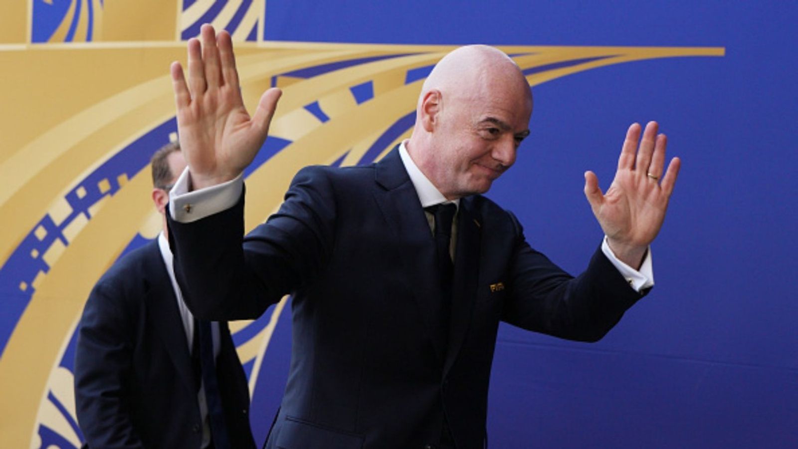 Wales confirms its withdrawal to not support Infantino for re-election as FIFA president Gianni Infantino in the frame (Image via Getty)