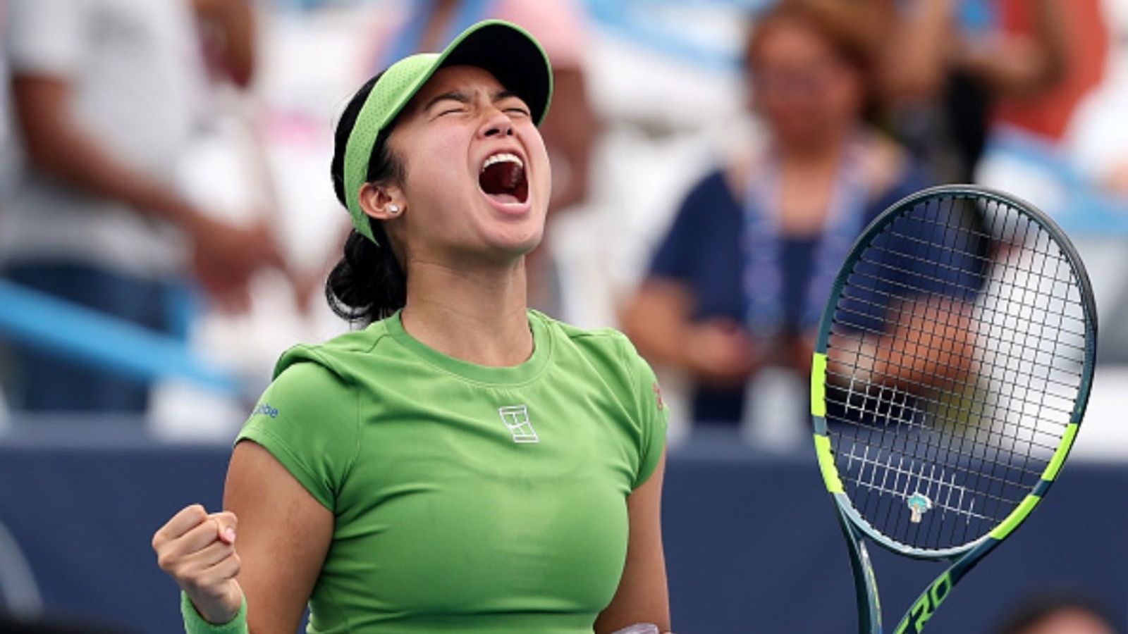 Rising tennis star Alex Eala creates history, wins first WTA Tour title Alex Eala in the frame (Image via Getty)