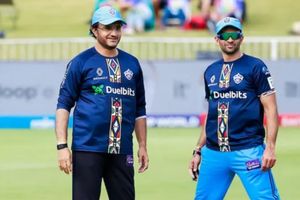 'He was amazing at that...': Keshav Maharaj credits Sourav Ganguly for Pretoria Capitals' SA20 turnaround SportsTak