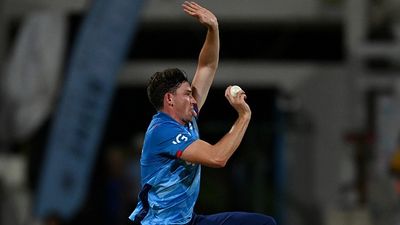 25-yr-old England pacer announces sudden retirement from professional cricket England's fast bowler John Turner in this frame. (Getty)