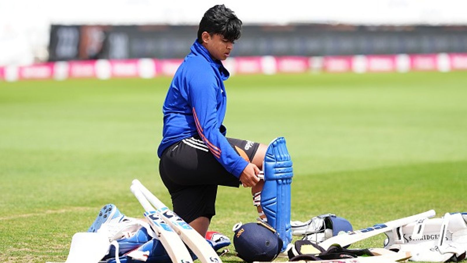 Vaibhav Sooryavanshi hits the nets at RR Academy to prove red-ball pedigree in Duleep Trophy India's explosive opener Vaibhav Sooryavanshi in this frame. (Getty)