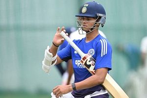 Yashasvi Jaiswal grinds for an hour in nets right after 2-ball duck in IND vs SLC XI warm-up game SportsTak