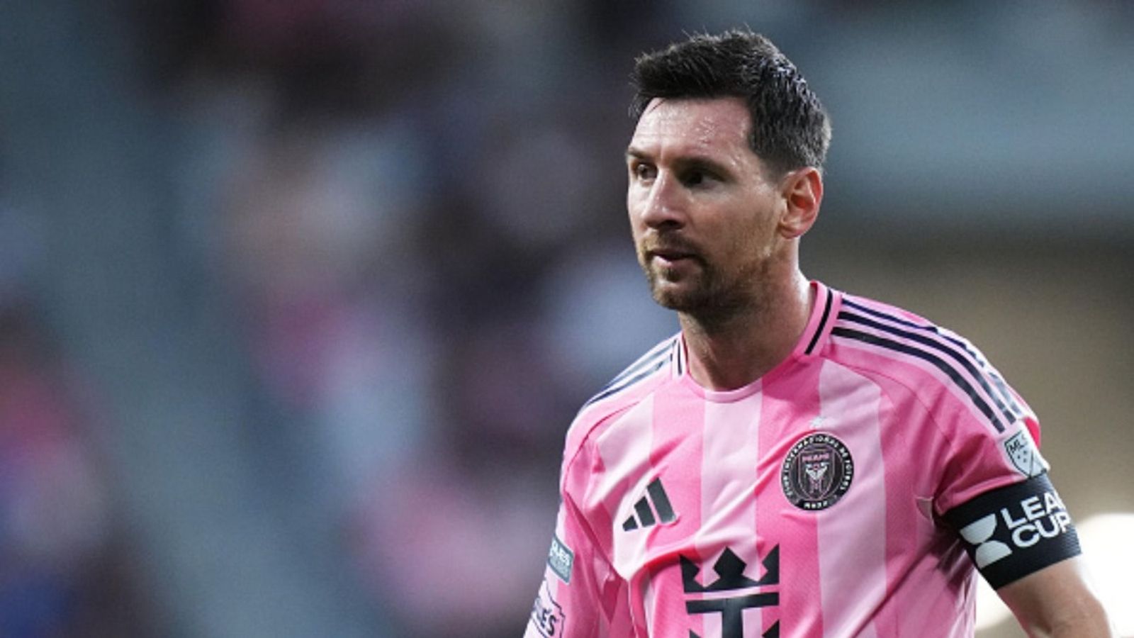 Watch: Lionel Messi returns to Rosario following father’s death Lionel Messi in the frame (Image via Getty)
