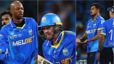 From 116 for 2 in 11th over to falling short of 188-run target by 5 runs, Theekshana-Chase choke Kings in run chase Roston Chase, Andries Gous, Maheesh Theekshana