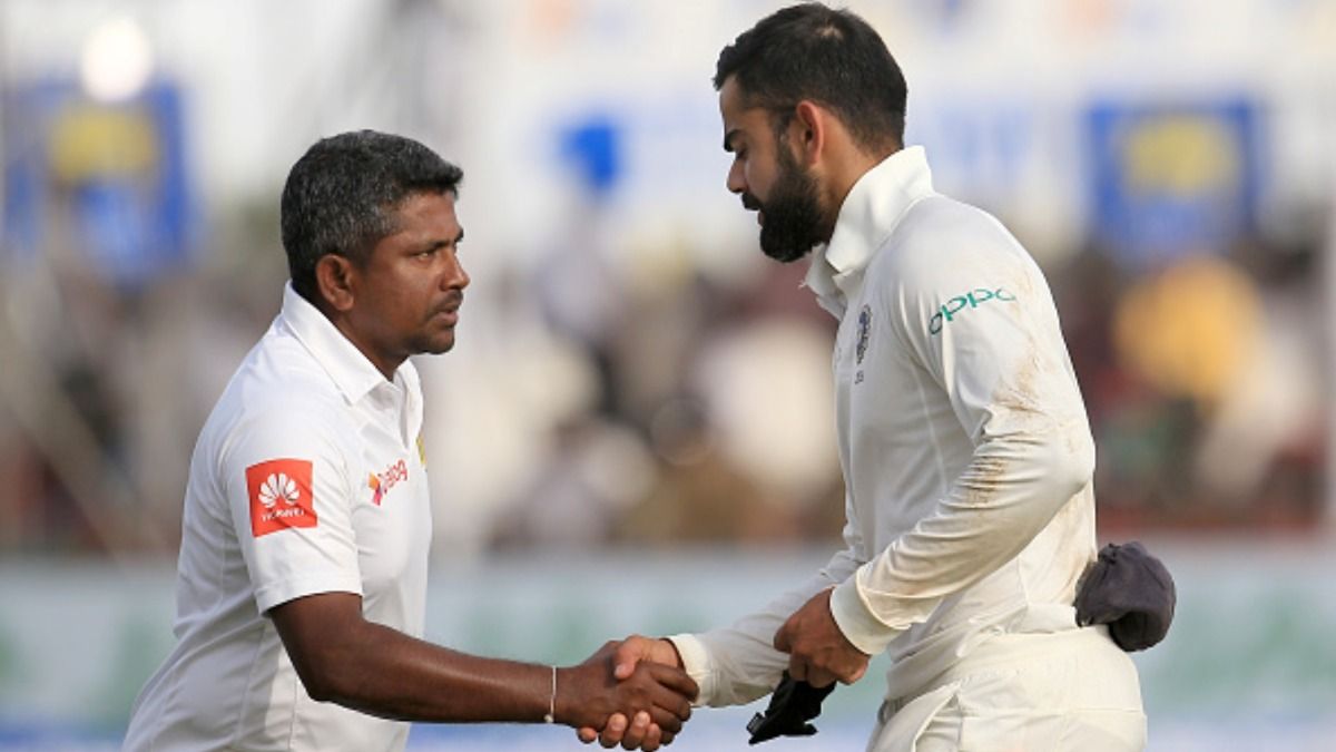 Virat Kohli, Rangana Herath 
