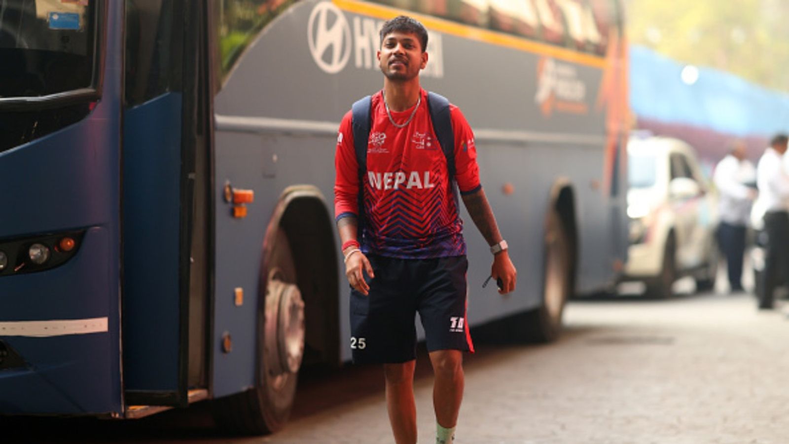 Sandeep Lamichhane returns as Nepal ODI captain, replaces Rohit Paudel Sandeep Lamichhane in this frame. (Getty)