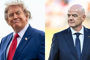 Donald Trump backs under-pressure FIFA President Gianni Infantino SportsTak