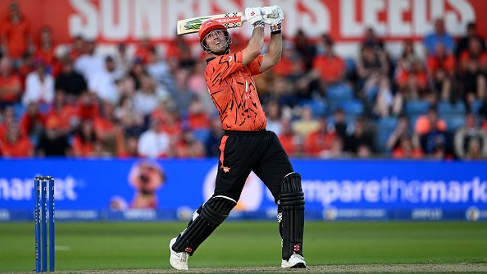 Mitchell Marsh claims historic record in The Hundred, becomes 1st overseas player to unlock this mighty feat Sunrisers Leeds' Mitchell Marsh in this frame. (Getty)