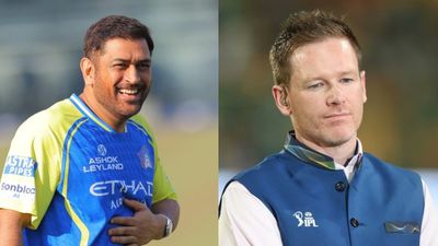 Eoin Morgan to become next CSK head coach? R Ashwin makes big revelation Eoin Morgan and MS Dhoni in this frame. (X)