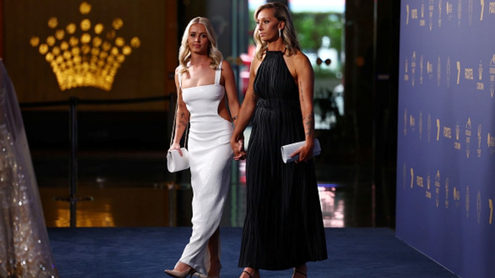 Australia vice-captain breaks silence on estranged wife's cheating allegations, says 'sorry for the pain this has caused' Monica Wright and Ashleigh Gardner attend the 2025 Cricket Australia Awards at Crown Palladium on February 03, 2025 in Melbourne, Australia.