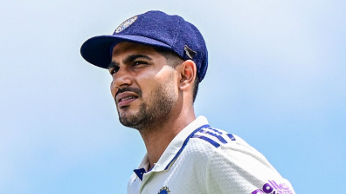 Shubman Gill in this frame. (Getty)